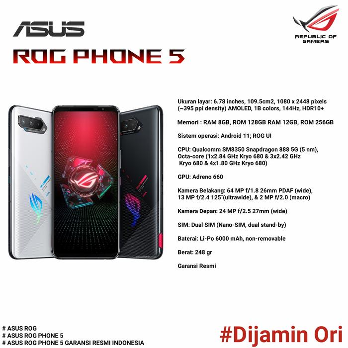 新品未開封☆ASUS うもれ ROG Phone 5S 8GB 128GB 888+ 