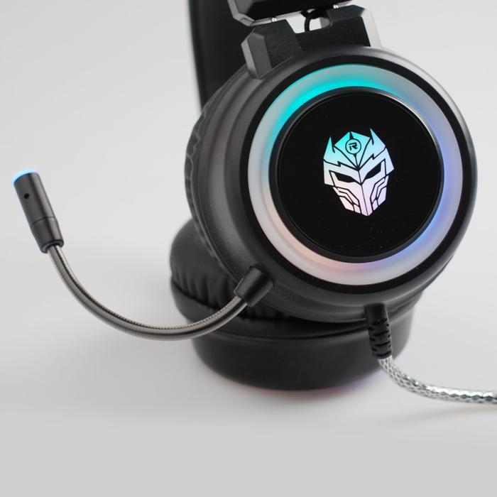 Gambar Rexus Vonix F30 RGB Gaming Headset DUAL JACK 3.5mm + CONVERTER - Hitam dari Minion Komputer undefined Tokopedia
