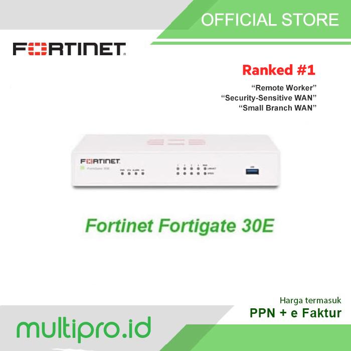 Gambar Fortinet FG-30E 3Years Secure SD-WAN Unified Threat Management dari Multipro.id undefined Tokopedia