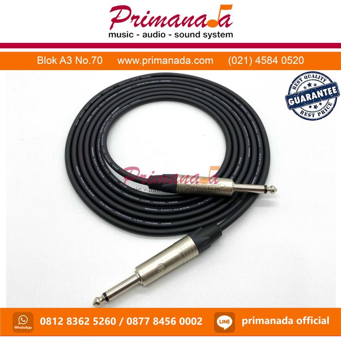 Gambar Kabel Jack Instrument Custom - 1M dari Primanada undefined Tokopedia
