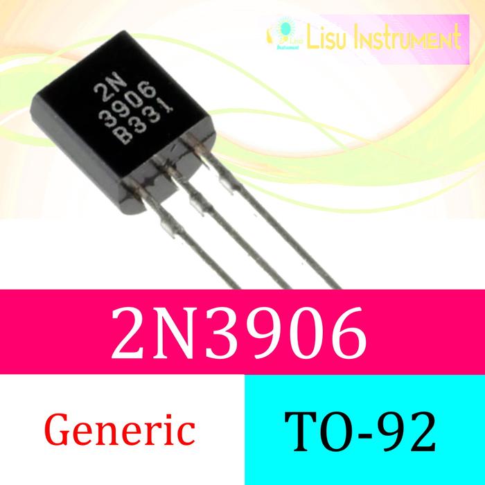 Gambar 2N3906 3906 PNP Transistor TO-92 dari Lisu Instruments undefined Tokopedia