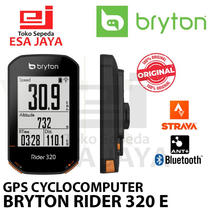 Jual Bryton Rider 320 E T GPS Cyclo Computer Speedometer Cadence