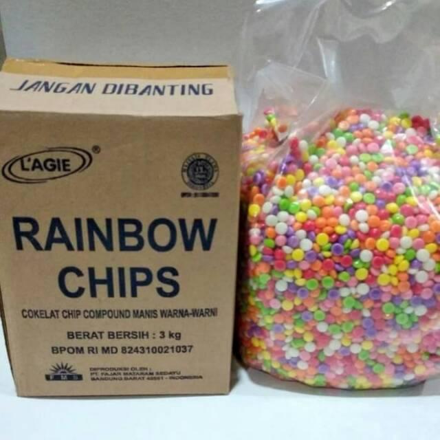 Gambar Rainbow Chip / Lagie Rainbow Chip 100gr - 100gr dari Intisaritbk undefined Tokopedia