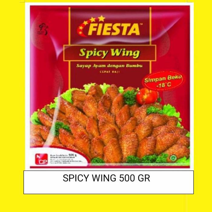 Gambar Fiesta spicy wing / wings / sayap ayam frozem bumbu pedas 500gr dari nagasaka_NEW undefined Tokopedia