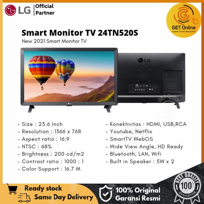 Jual LG Smart Monitor TV 24TN520S-PT 24 