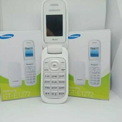 Gambar TRUSTED SAMSUNG CARAMEL E1272 MURAH GROSIR HP JADUL SAMSUNG LIPAT - Putih dari Umam'Store undefined Tokopedia