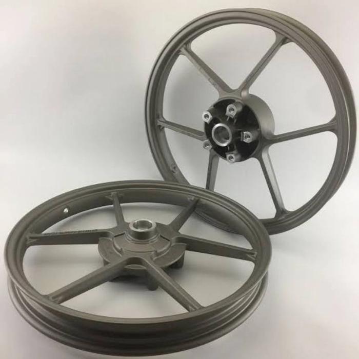 Gambar Velg Pelek Brt Chemco Mx King ukur 1.60 1.60 rata gold silver murah - Silver, 1.60 1.60 dari hanania speed shop2 undefined Tokopedia