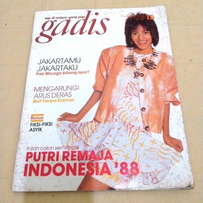 Jual Majalah GADIS No.15 Jun 1988 DINI DESITA (RARE ITEM) - Kota