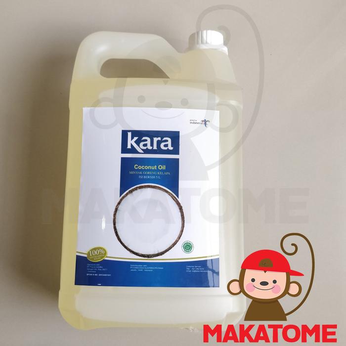 Gambar Kara Coconut Oil 5L Minyak goreng kelapa 5 L 5000ml 5000 ml Liter dari Makatome Shop undefined Tokopedia