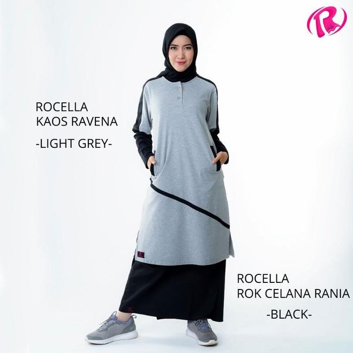 Gambar Setelan Rok By Rocella + Rocella Kaos Ravena & Rania + Original Brand - XXL-XXXL, Baby Peach dari Qabus undefined Tokopedia