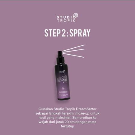 Gambar STUDIO TROPIK PRIMING WATER 150 ml DREAM SETTER / SETTING SPRAY - 30ml dari Rinfu store undefined Tokopedia