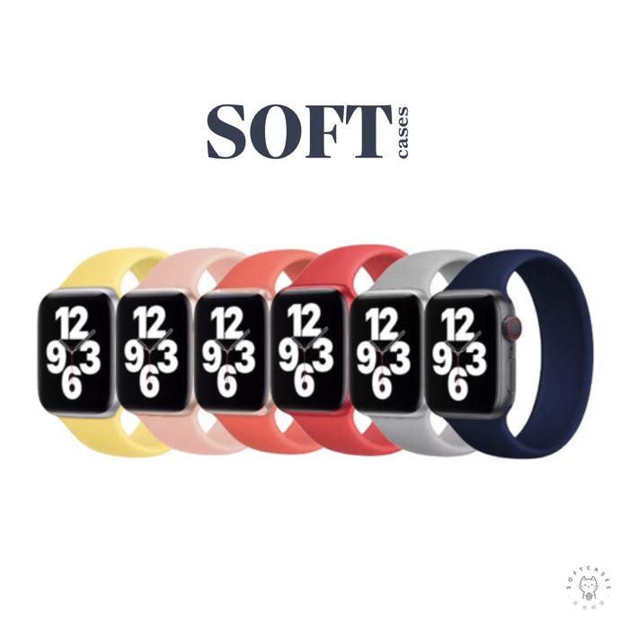 Jual Strap Solo Loop for Apple Watch 1 - 6 Series - Red Product, 38-40mm  Size M - Jakarta Pusat - softcases id | Tokopedia