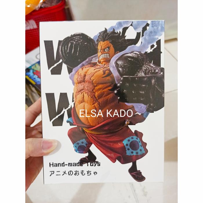 Jual Action figure one piece monkey d luffy gear 4 zoro sanji ace sabo ...
