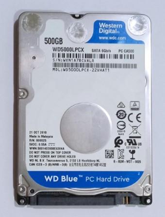 Western Digital Westernデジタルブルーwd5000lpvx 500?GB 5400rpm sata3sata 6.0?GBS 8?MBノートブックハードドライブ(2.5?inch) / wd5 Western Digital Westernデジタルブルーwd5000lpvx 500?GB