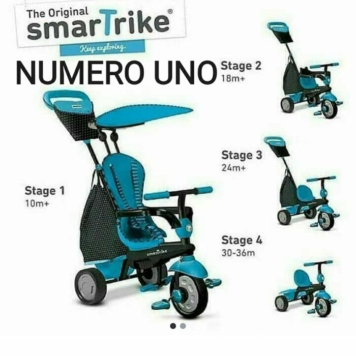 Sepeda Roda SmarTrike Glow 4-in-1 Red Blue di Okapi Baby Shop  Tokopedia