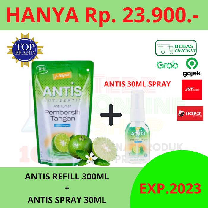 Gambar Antis Jeruk nipis Spray Refill 300Ml - +ANTIS 30ML dari TedzOnlineShop undefined Tokopedia