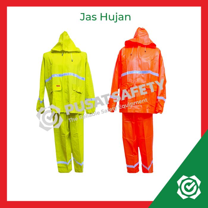 Gambar Setelan Jas Hujan Tiger Head dari Pusat Safety undefined Tokopedia