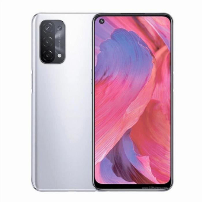 Gambar HP OPPO A74 5G 6/128 GB - OPO A74 5GB RAM 6GB ROM 128GB GARANSI RESMI - Perak dari Warpab Store undefined Tokopedia