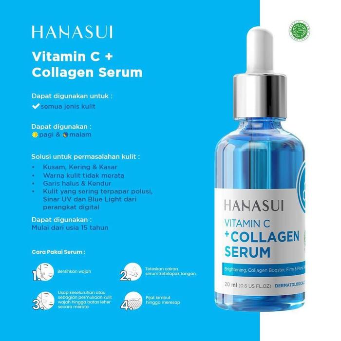 Gambar HANASUI SERUM GOLD/ SERUM ACNE/ VITAMIN C/ COLLAGEN / SYB SERUM BPOM - HNS SERUM BIRU dari beautyshopindo undefined Tokopedia