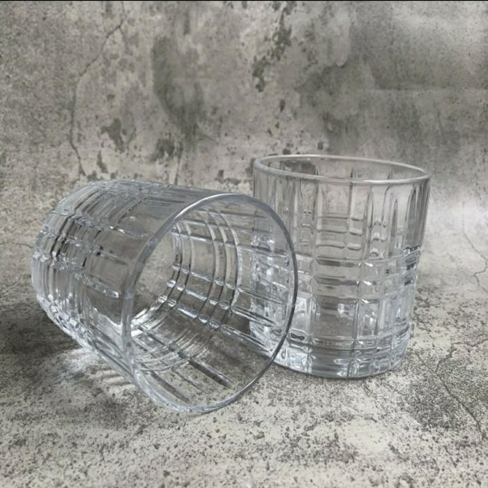 Gambar Gelas Minum Kaca Resto/Bar Glass 320 ml/ Crystal 02M - Singleton dari ZD Cadeau undefined Tokopedia