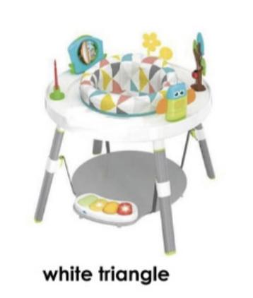 Gambar Right Starts - Grow With Me 3 Stage Activity Center - WHITE TRIANGLE dari Chubby Baby Jakarta undefined Tokopedia