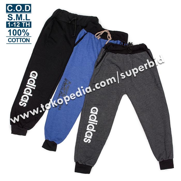 Gambar Celana Jogger Anak laki - laki Celana Olahraga Celana Training - Mix Random, S 1 - 3Thn dari superb.id undefined Tokopedia