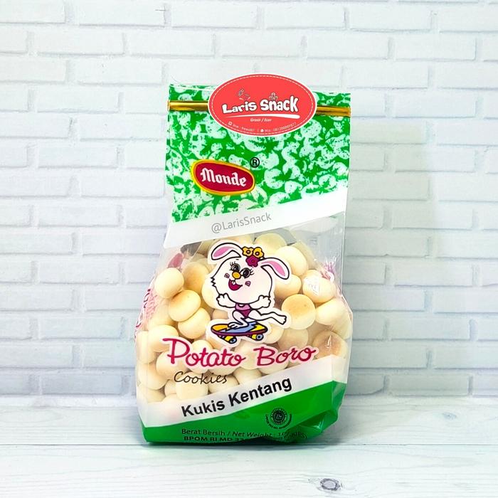 Gambar Monde Potato Boro Biskuit Cemilan Bayi 100gr - Green dari Laris Snack undefined Tokopedia