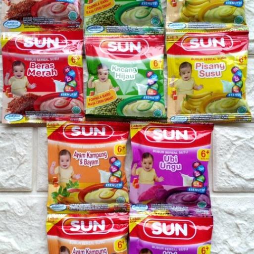 Gambar SUN BUBUR Sachet 20 gram - Ayam Kmpg Bayam dari Fortuna19 undefined Tokopedia
