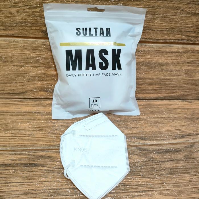 Gambar Masker KN95 Sultan Daily Protective Mask Per pack isi 10 pcs - Putih dari BINTANG ABADI 89 undefined Tokopedia