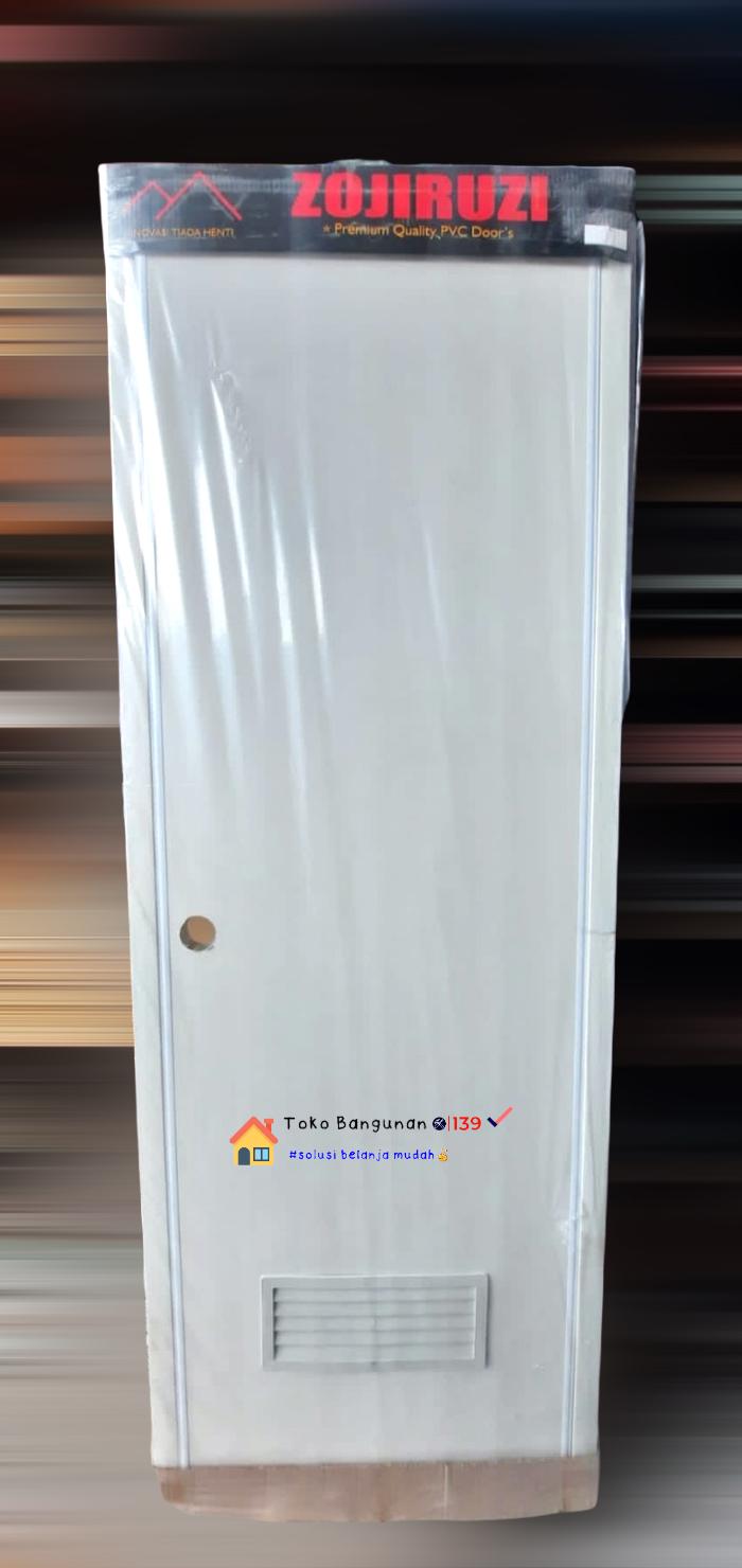 Gambar pintu kamar mandi polos pvc - Putih dari Toko Bangunan 139 undefined Tokopedia