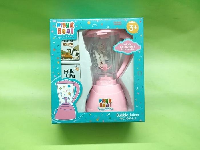 Gambar Blender Mainan Juicer Pretend Play Anak Perempuan SNI RKC10003-2 - Merah Muda dari makan dan main undefined Tokopedia