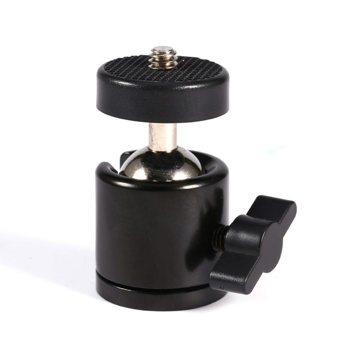 Gambar Mini Ball Head Tripod Kamera DSLR 360 Swivel 1/4 tripod studio foto dari SunnyPhotograph undefined Tokopedia