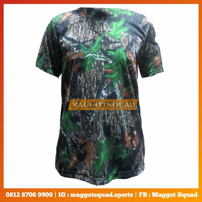 Gambar KAOS T-SHIRT BERBURU HUNTING HS CAMO OBLONG TANGAN PENDEK ADEM dari Maggotsquad undefined Tokopedia
