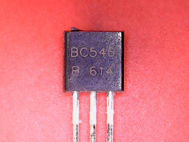 Gambar BC546 NPN Silicon Transistor TO-92 BC 546 - BC546-B614 dari Niew Electronic undefined Tokopedia