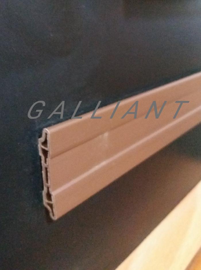 Gambar Clip Sytem Plint Lantai PVC / Plint Lantai PVC / Skirting Lantai - Cokelat dari Galliant undefined Tokopedia