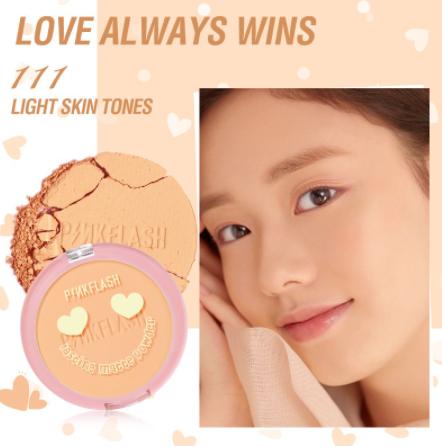 Gambar [BPOM] PINKFLASH Lasting Matte Pressed Powder | Pink Flash Bedak Padat - Press Powder111 dari YunDae Beauty undefined Tokopedia
