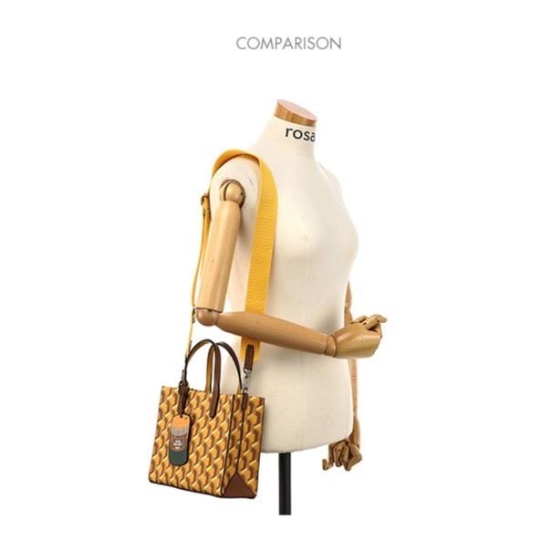 【ROSA.K】Cabas Jacquard Day Tote SM_3colors K] ROSA.K CABAS MONOGRAM DAY TOTE S,CAMEL, RTTSBV662CM (KRK103)