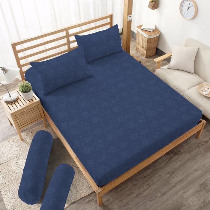 Gambar Sprei 160 Queen Embossed Edition Kintakun Dluxe Microfiber 5in1 - Snorlax dari Kamar Rumahku undefined Tokopedia