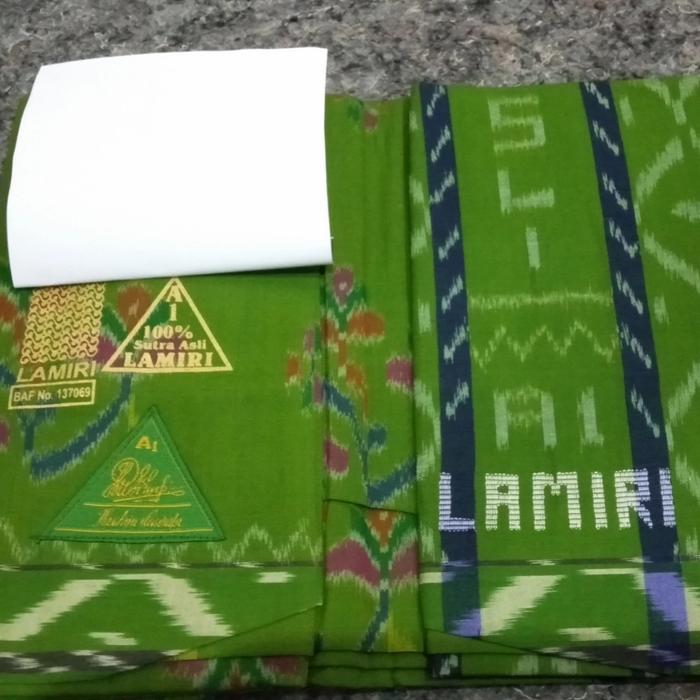 Gambar SARUNG LAMIRI A1 100% ASLI TERMURAH - Hijau dari MADURAMART GROSIR undefined Tokopedia