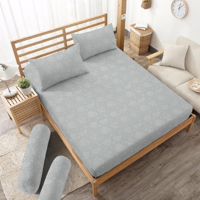 Gambar Sprei 160 Queen Embossed Edition Kintakun Dluxe Microfiber 5in1 - Northern dari Kamar Rumahku undefined Tokopedia