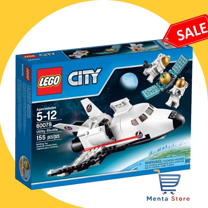 Jual LEGO City 60078 Utility Shuttle Pesawat Luar Angkasa
