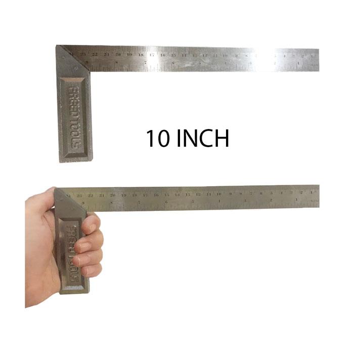 Gambar Siku Meter FREED Varian 10" - 12" - Penggaris Besi Siku - 10 Inch dari Home Tools 52 undefined Tokopedia