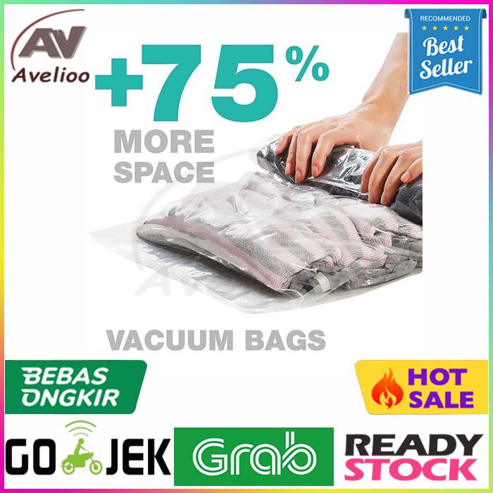 Jual Kantong Plastik Vacuum Sealer Storage Bag 50x70cm PCS 50