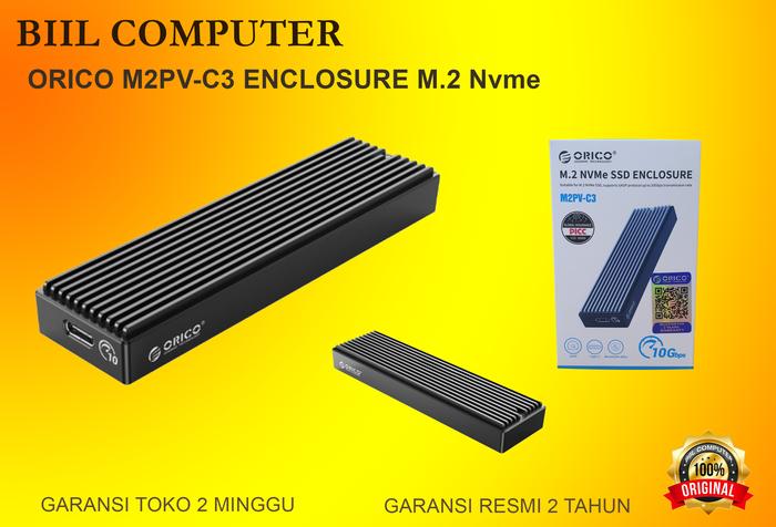 Jual ORICO M2PV-C3 ENCLOSURE Nvme Kota Samarinda Biil