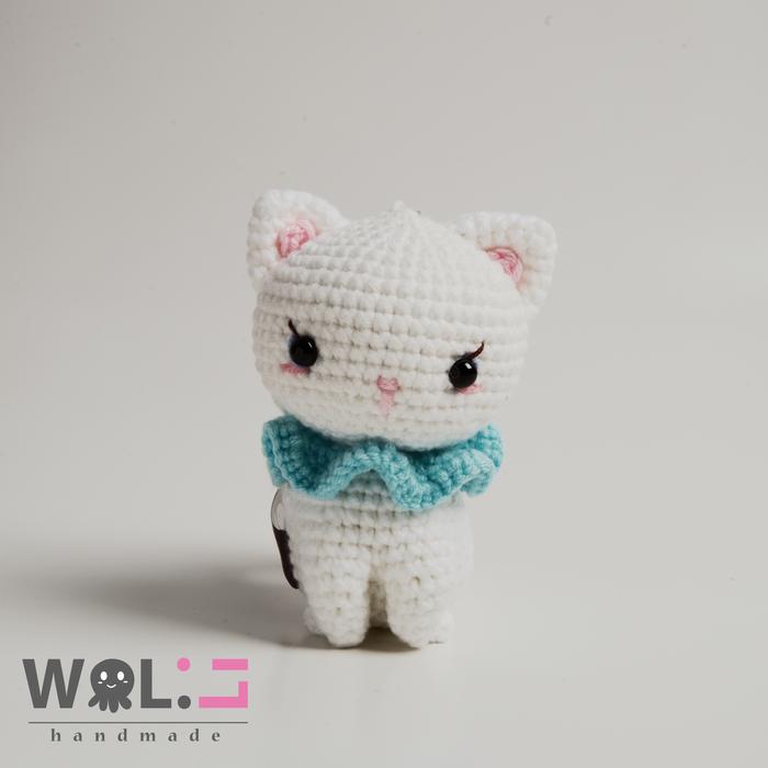 Gambar Amigurumi Boneka Rajut - Eli (Cat) - Only Eli dari Wol.li_handmade undefined Tokopedia