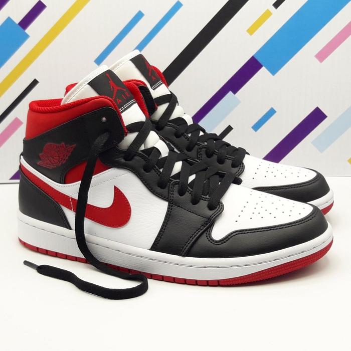 Jordan White Metallic Red Jual Air Jordan Mid Metallic Gym Red