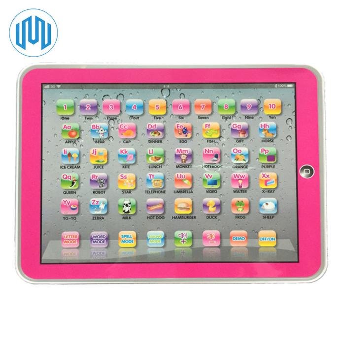 Gambar Mainan Edukasi Tablet Mini HiPad Anak Belajar - Merah Muda dari Unique-Collection888 undefined Tokopedia