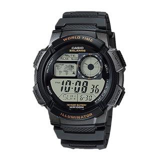 Gambar CASIO AE-1000W JAM TANGAN PRIA ORIGINAL GARANSI RESMI - FULL HITAM dari Masterpiece Time undefined Tokopedia