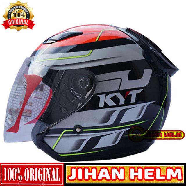 Gambar Helm / Helm Kyt / Helm Kyt Dj Maru Black Red Fluo Termurah - Merah, M dari Jihan Helm undefined Tokopedia