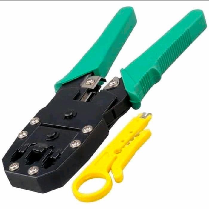 Gambar CRIMPING TOOL/Crimping Tool Networking/Tang Lan Rj45 dari Wonboy Store undefined Tokopedia